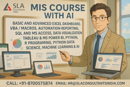Excel, VBA & AI in MIS: Analyst Skills for 2025-2026 - "Enroll in Best MIS Course by SLA Consultants India"