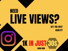 20k views on instra live only just RS 200 .If you want to increase views on Instagram Live then accept this offer from Divyanka Instagram Queen today.