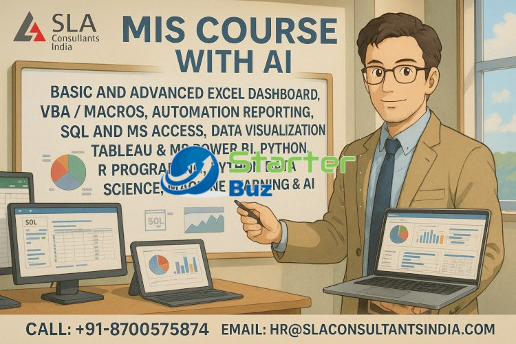 Excel, VBA & AI in MIS: Analyst Skills for 2025-2026 - "Enroll in Best MIS Course by SLA Consultants India"