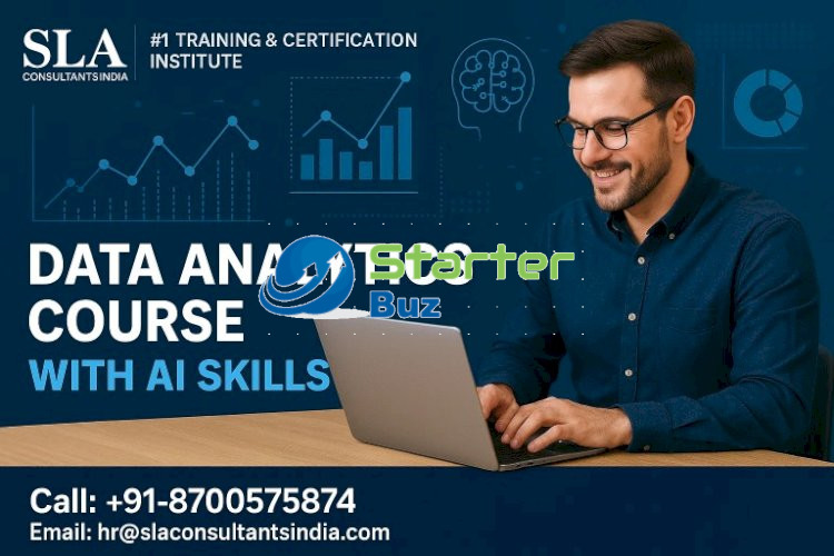 Need Recommendation About Choosing Data Analyst Courses, Transition with AI Skills for 2026, by SLA Consultants India, Microsoft Certification Support,​ 